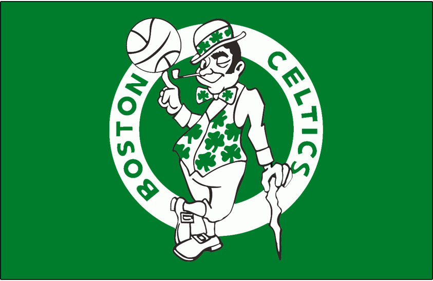 Boston Celtics 1974-1996 Primary Dark Logo iron on heat transfer